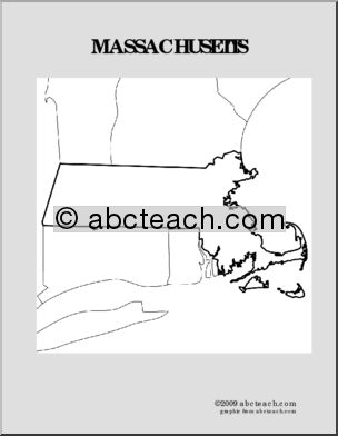 Map: U.S. – Massachusetts