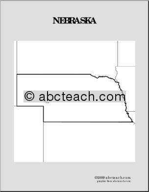 Map: U.S. – Nebraska