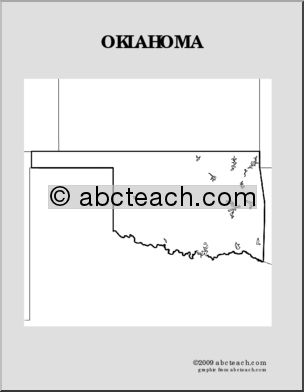 Map: U.S. – Oklahoma