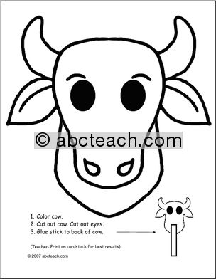 Mask: Animal – Cow