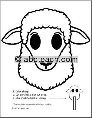 Mask: Animal – Sheep