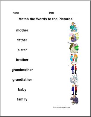 Matching: Family (primary/elem)