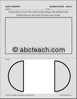Geometry: Building Shapes – Circle