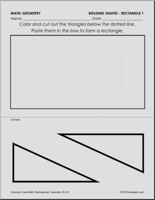 Geometry: Building Shapes – Rectangle 1