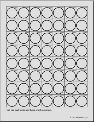 Circles (white) Counter