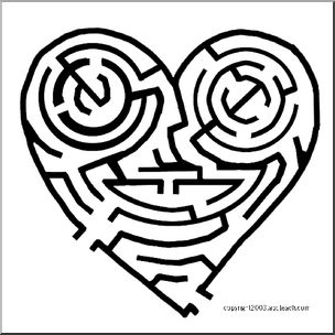 Maze: Heart Face