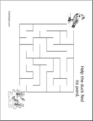 Maze: Birds 1 (easier)
