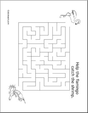 Maze: Birds 2 (easy)