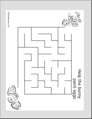 Maze: Easter 1 (easier)