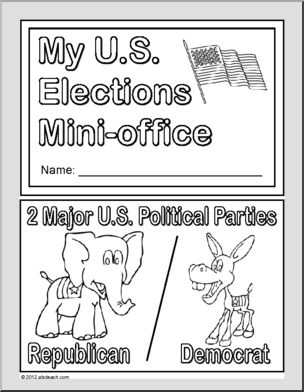 Mini Office: Elections (b/w)