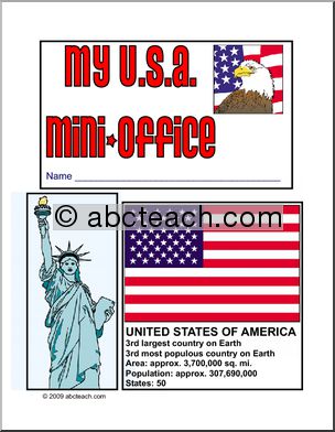 Mini Office: Geography Ã± U.S.A. (color)