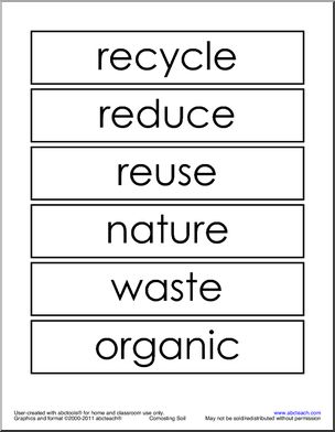Vocabulary: Composting (upper elem)