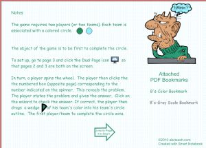 Interactive: Notebook: Math: Multiplication Game–x 8