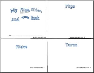 Flips, Slides and Turns Booklet Math