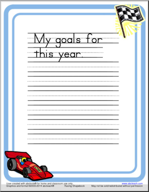 Writing Prompt: My Goals This Year (kdg)