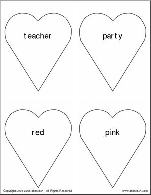 Shapebook: Valentine’s Day (elementary)