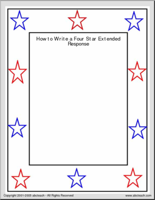 How to Write a Four Star Extended Response
