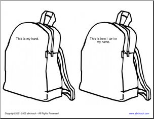 Shapebook: Backpack (Elementary)
