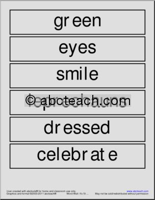 Word Wall: It’s St. Patrick’s Day!