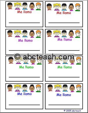 Spanish: Me llamo