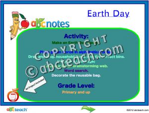 Interactive: Notebook: Earth Day Activities (prim)