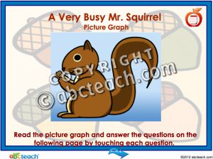 Interactive: Notebook: Picture Graph – Mr. Squirrel