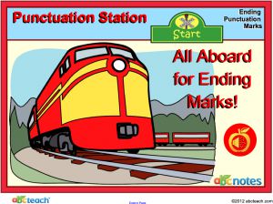 Interactive: Notebook: Punctuation Station – Ending Marks