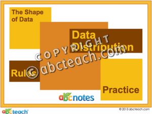 Interactive: Notebook: Data Distribution – The Shape of Data (grade 6)