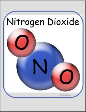 Poster: Nitrogen Dioxide (color) (small)