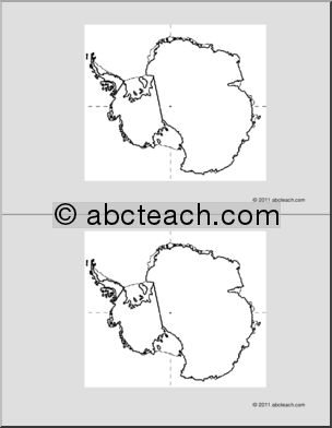 Nomenclature Cards: Antarctica 2 (b/w)