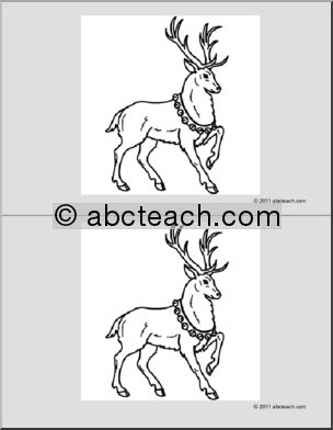 Nomenclature Cards: Reindeer (2)