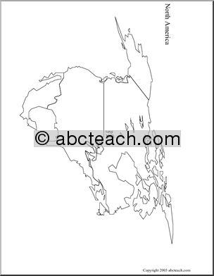 Map: North America