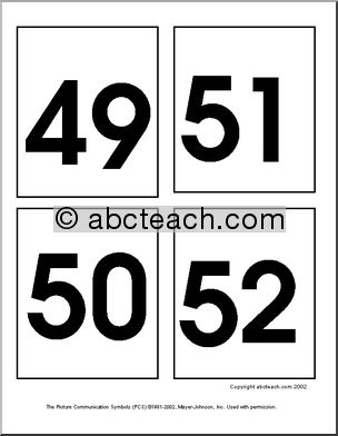 Numbers 45-68 Flashcards