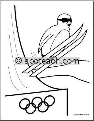 Coloring Page: Olympics – all (cute)
