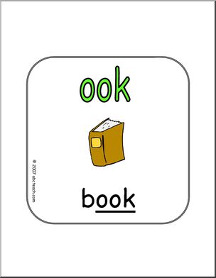 Word Family – OOK Words Sign