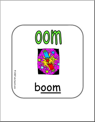 Word Family – OOM Words Sign
