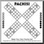 Clip Art: Make Your Own Pachisi Set (coloring page)