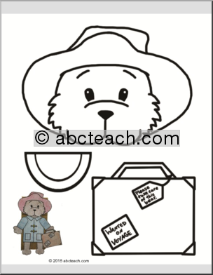 Paper Bag Puppet: Paddington Bear
