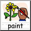 Clip Art: Basic Words: Paint Color (poster)