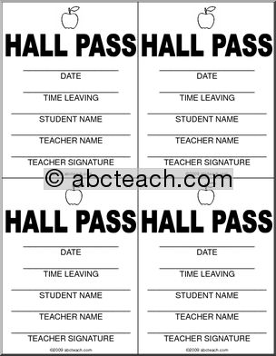 Passes: Hall