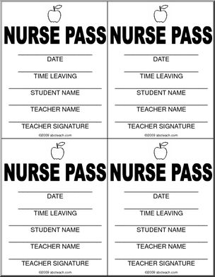Passes: Nurse