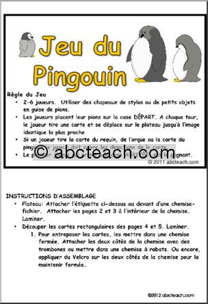 French: Jeu: Pingouin