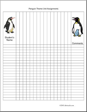 Assignment Forms: Penguins