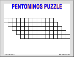 Math Puzzle: Pentominos Puzzle 5