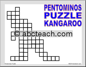 Math Puzzle: Pentominos Puzzle – Kangaroo