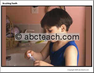 Photograph: Brushing Teeth – Questions