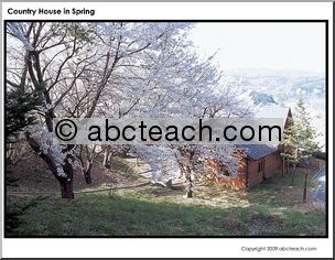 Photograph: Country House in Spring