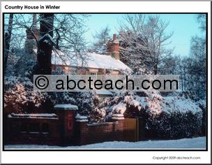 Photograph: Country House in Winter – Questions