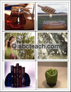 Teaching Extras: Photo Cards: (Liquid, Solid, Gas) Color