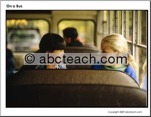 Photograph: On a Bus